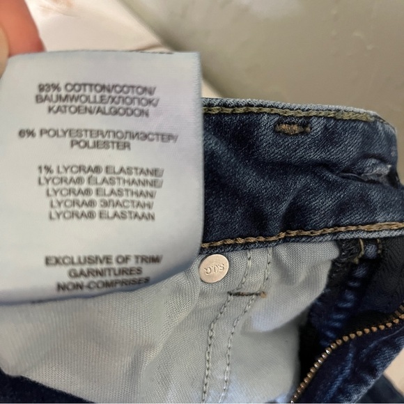 Silver‎ Suki Skinny Crop Jeans Size 28 l 25 - Picture 4 of 15